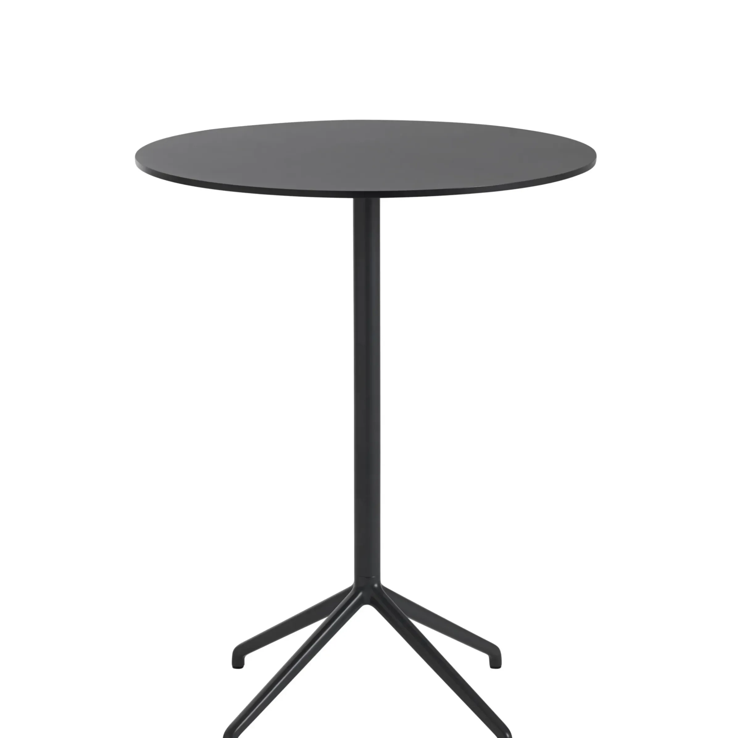 Mange-Debout Still Cafe Metal Plastique Bois/ O 75 X H 95 Cm - Linoleum - Muuto