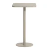 Mange-Debout Week-End Metal Beige / 60 X 60 Cm X H 105 Cm - Aluminium - Petite Friture
