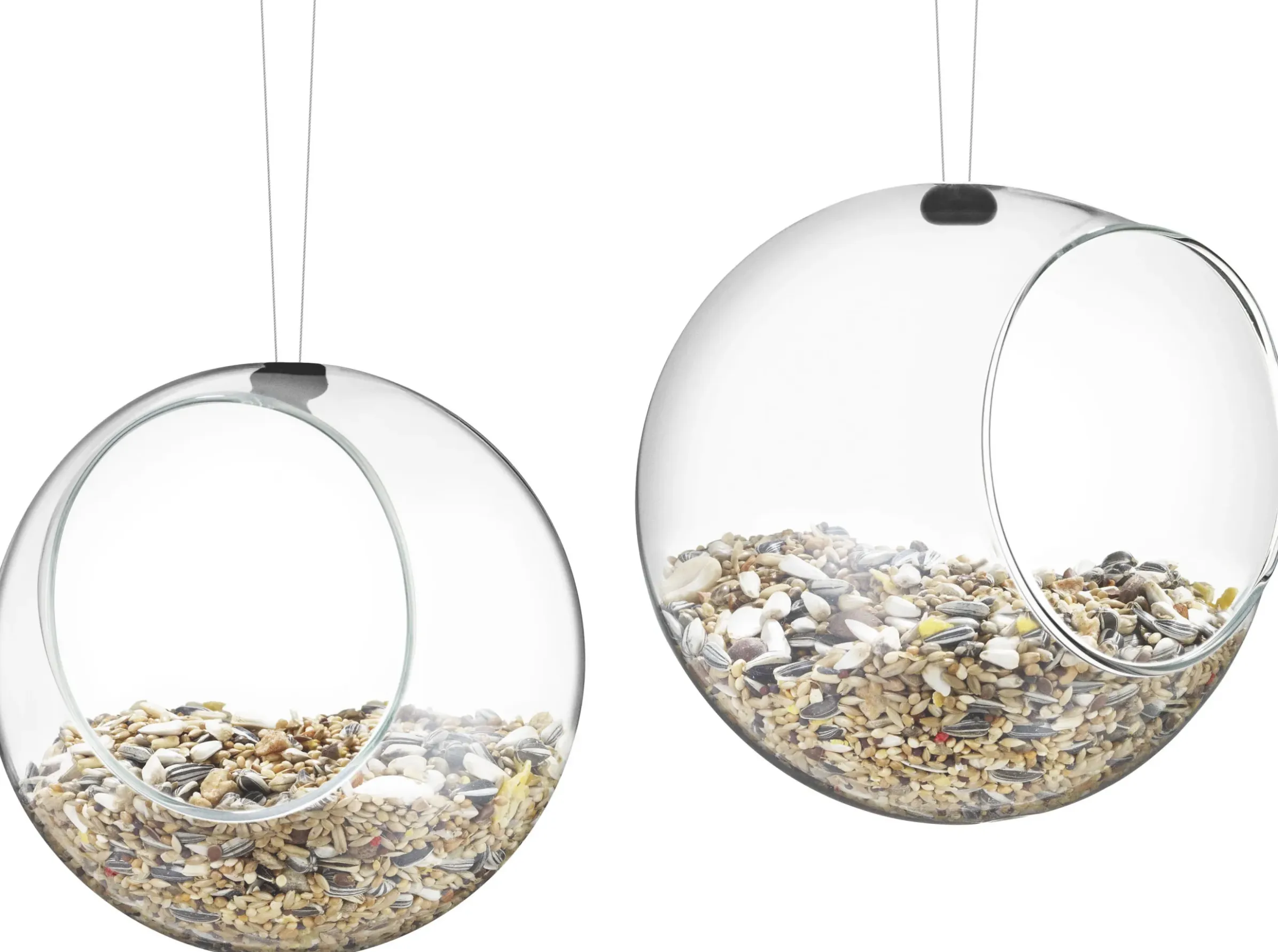 Mangeoire A Oiseaux Verre/ Lot De 2 - O 12,3 Cm - Eva Solo