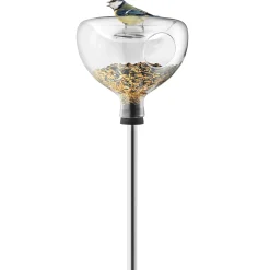 Mangeoire A Oiseaux  Verre Transparent / Sur Pied - Bain Integre - Eva Solo