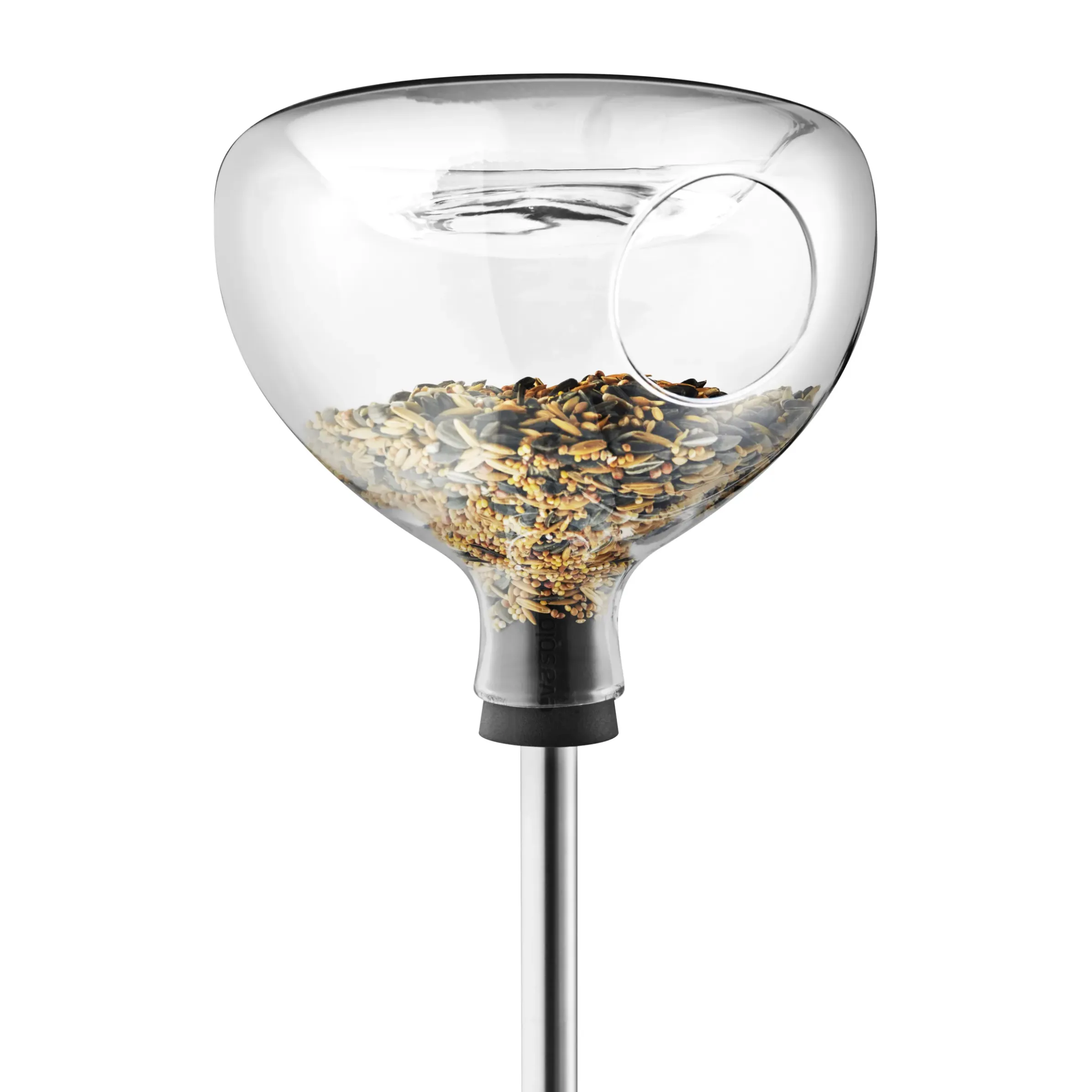 Mangeoire A Oiseaux Verre Transparent / Sur Pied - Bain Integre - Eva Solo