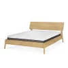 Matelas Infitiny Tissu Blanc / Memoire De Forme - Ethnicraft
