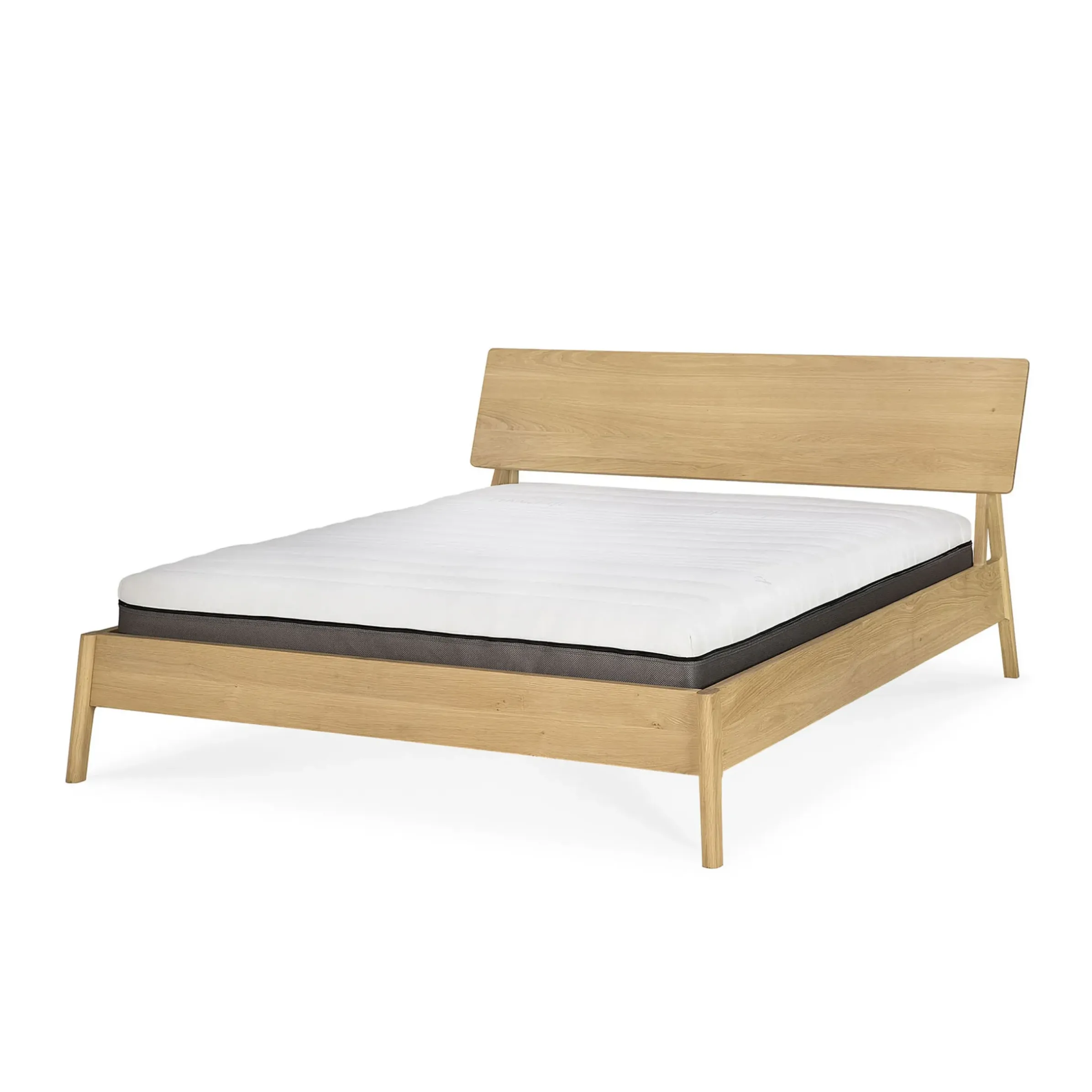 Matelas Infitiny Tissu Blanc / Memoire De Forme - Ethnicraft