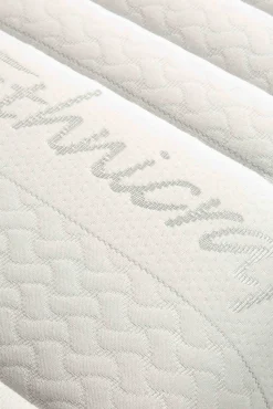 Matelas Infitiny Tissu Blanc / Memoire De Forme - Ethnicraft