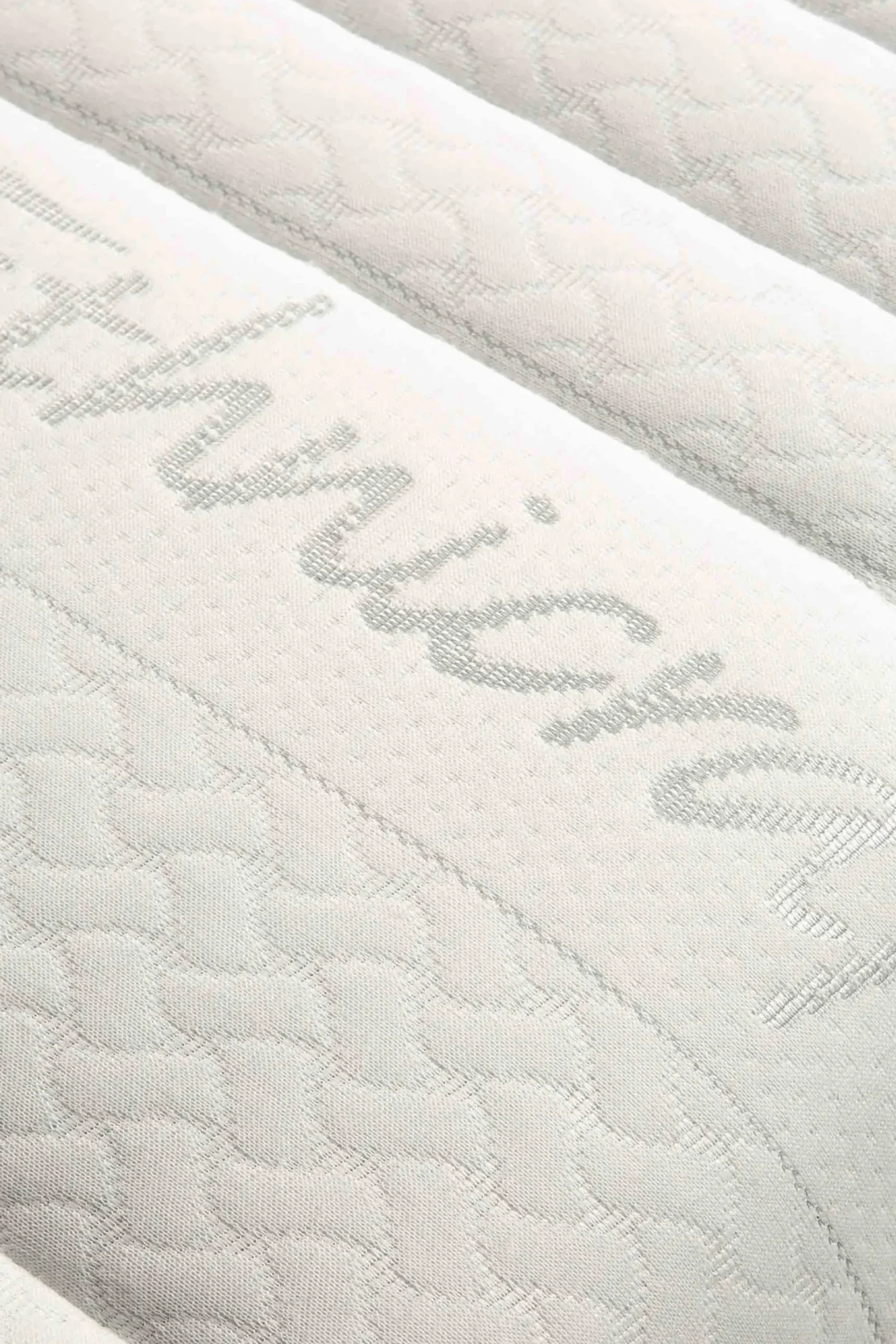 Matelas Infitiny Tissu Blanc / Memoire De Forme - Ethnicraft