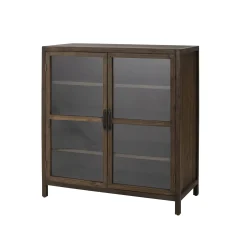 Meuble De Rangement Marl Marron Bois Naturel / L 95 X H 100 Cm - Bloomingville