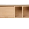 Meuble Tv Hifive Bois Naturel / Meuble Tv - L 100 X H 65 Cm - Northern