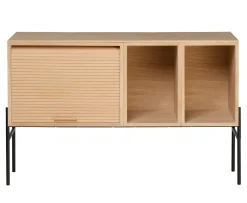 Meuble Tv Hifive Bois Naturel / Meuble Tv - L 100 X H 65 Cm - Northern