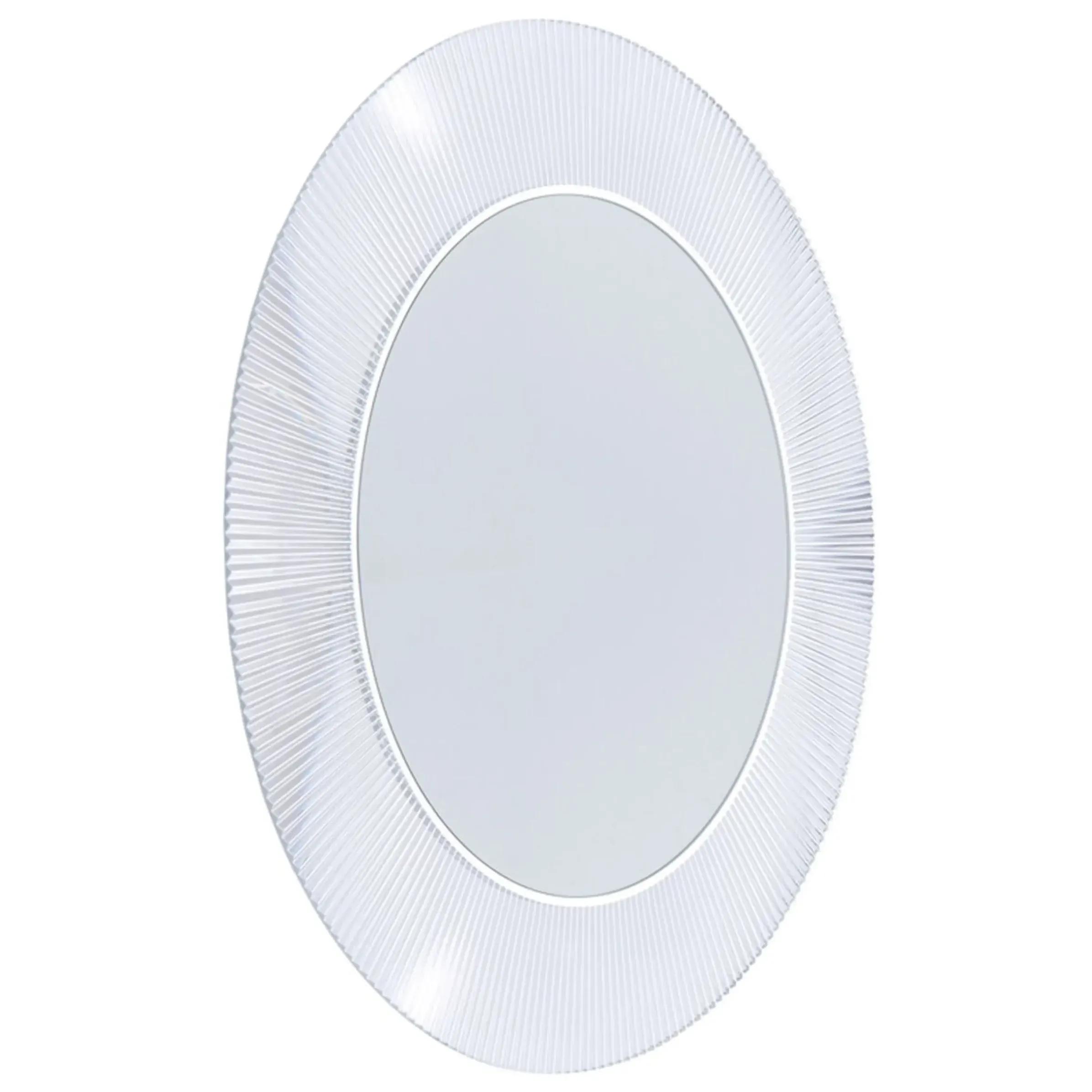 Miroir Lumineux All Saints Plastique Transparent Led / O 78 Cm - Kartell