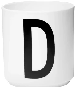 Mug A-Z Ceramique / Porcelaine - Lettre D - Design Letters