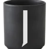 Mug A-Z Ceramique / Porcelaine - Lettre J - Design Letters