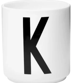 Mug A-Z Ceramique / Porcelaine - Lettre K - Design Letters