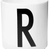 Mug A-Z Ceramique / Porcelaine - Lettre R - Design Letters