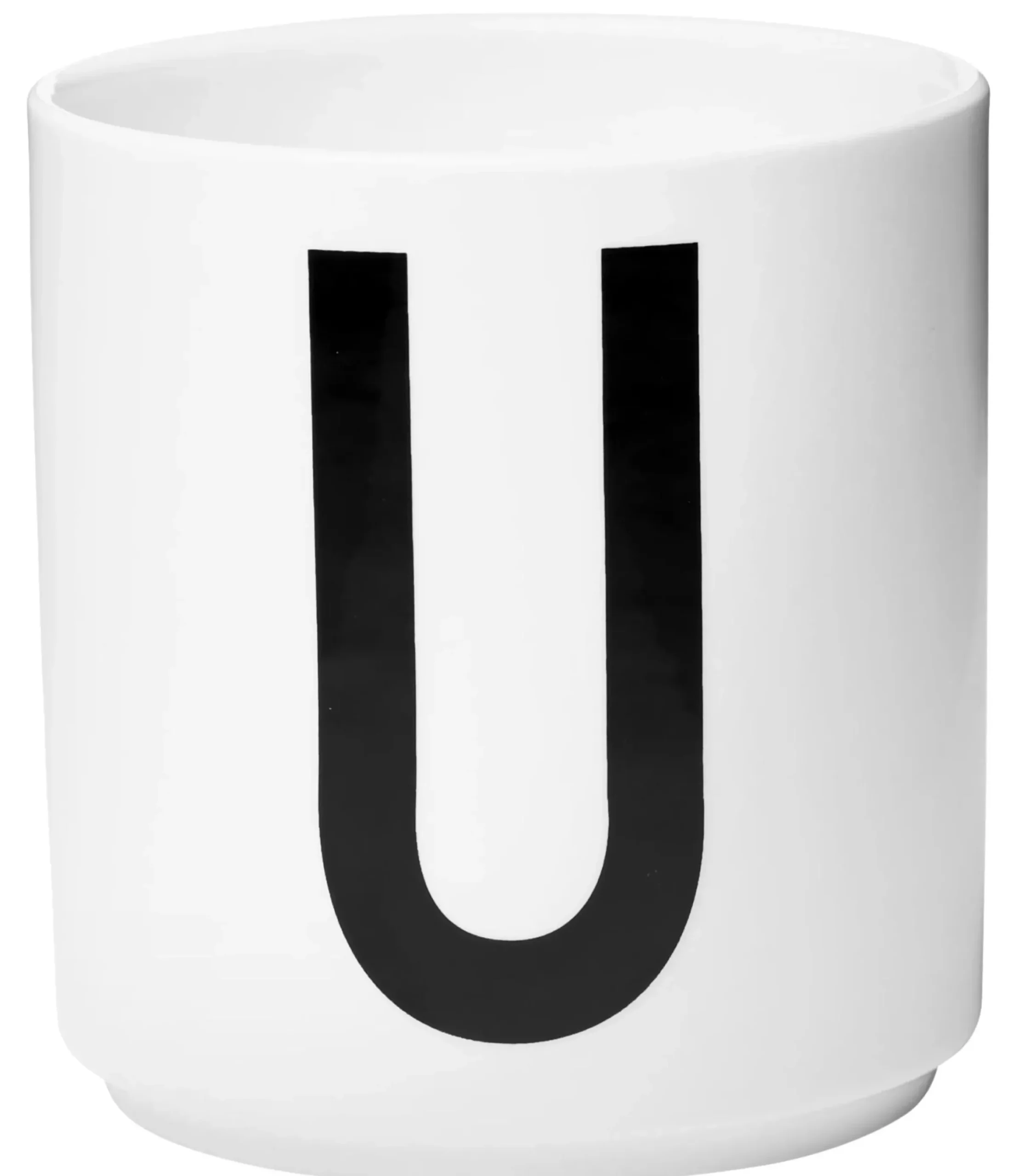 Mug A-Z Ceramique / Porcelaine - Lettre U - Design Letters