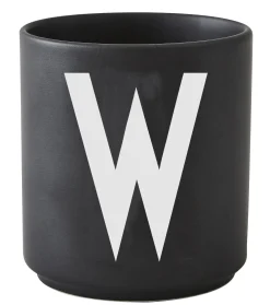 Mug A-Z Ceramique / Porcelaine - Lettre W - Design Letters