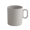 Mug Dressed En Plein Air Plastique Gris / Melamine - Alessi
