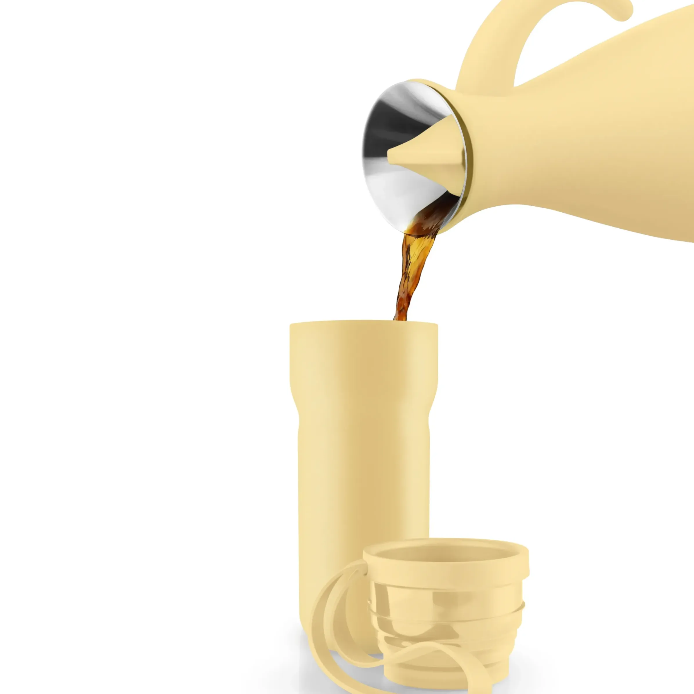 Mug Isotherme Nordic Kitchen Plastique Jaune / 0,35L - Eva Solo