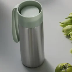 Mug Isotherme To Go Cup Metal Vert /Avec Couvercle - 0,35 L - Eva Solo
