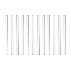 Paille En Verre Verrereutilisable / Set De 12 - Leonardo