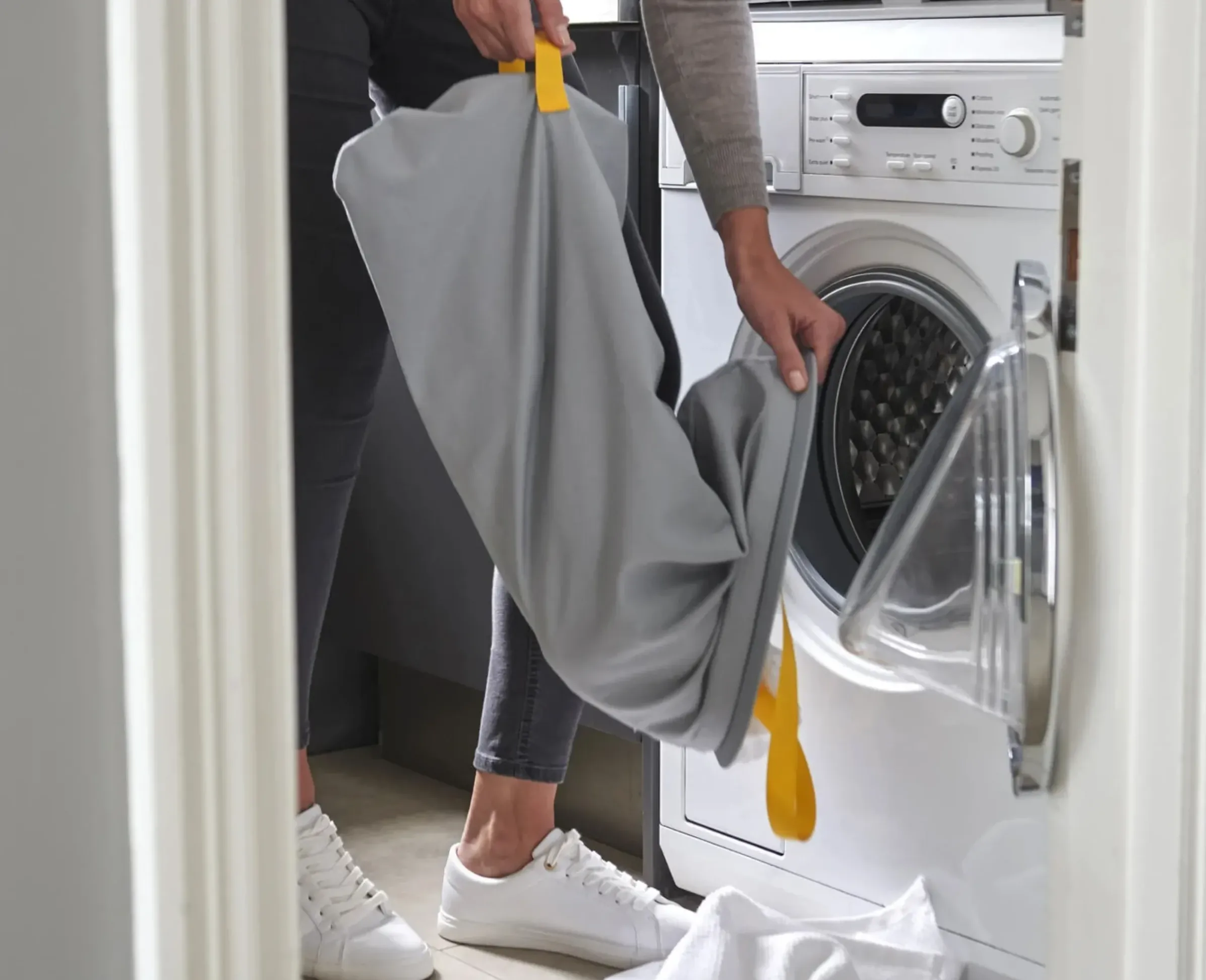 Panier A Linge Tota Plastique/ 60 Litres - 2 Bacs Avec Sacs Transportables - Joseph Joseph