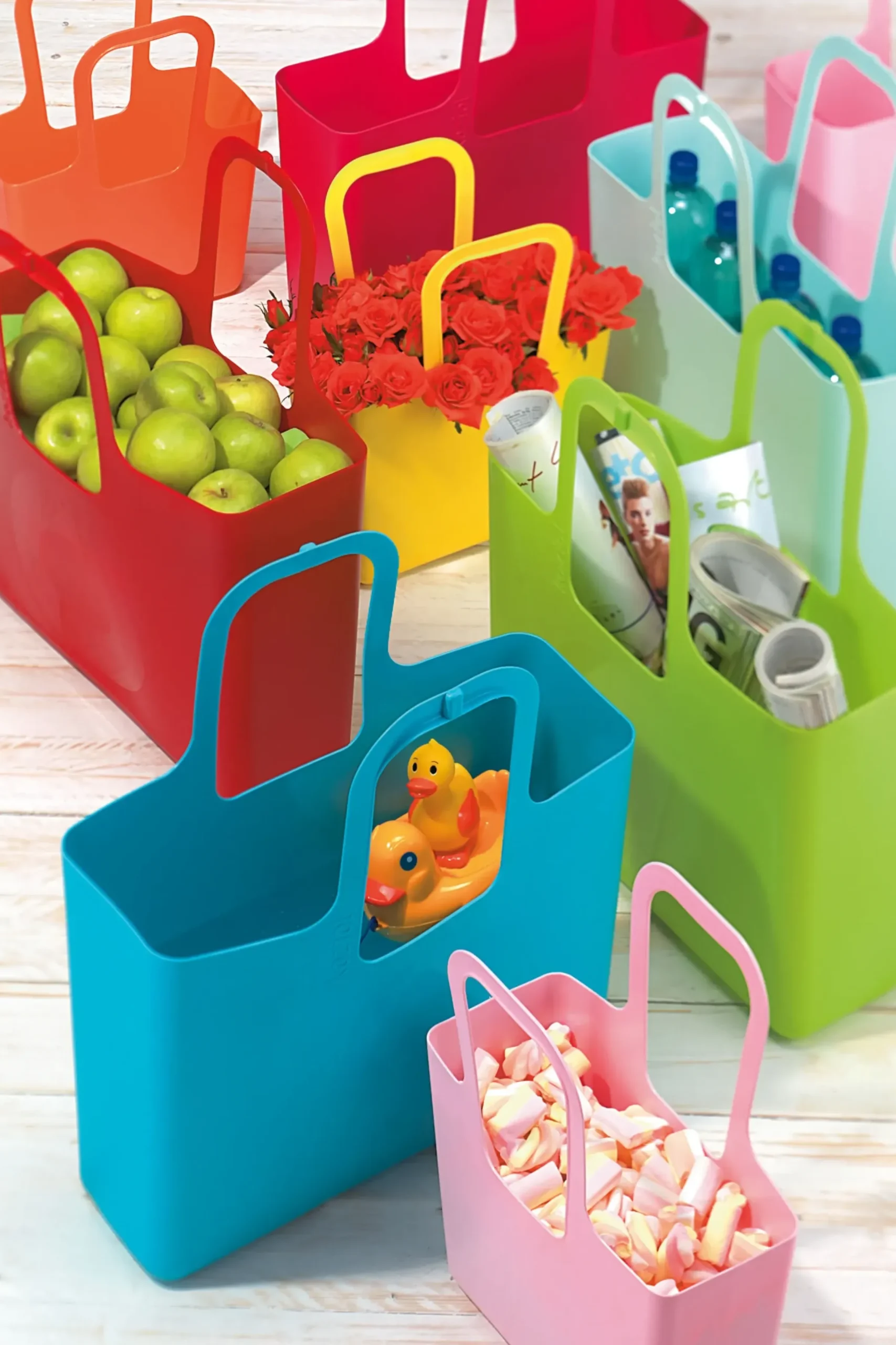 Panier Tasche Xl Plastique/ L 44 X H 54 Cm - Koziol