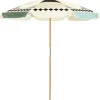 Parasol The Amalfi Tissu Bois Multicolore Vert / O 230 Cm - Business & Pleasure