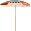 Parasol The Amalfi Tissu Bois Rose Multicolore / O 230 Cm - Business & Pleasure