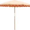 Parasol The Amalfi Tissu Bois Rose / O 230 Cm - Business & Pleasure