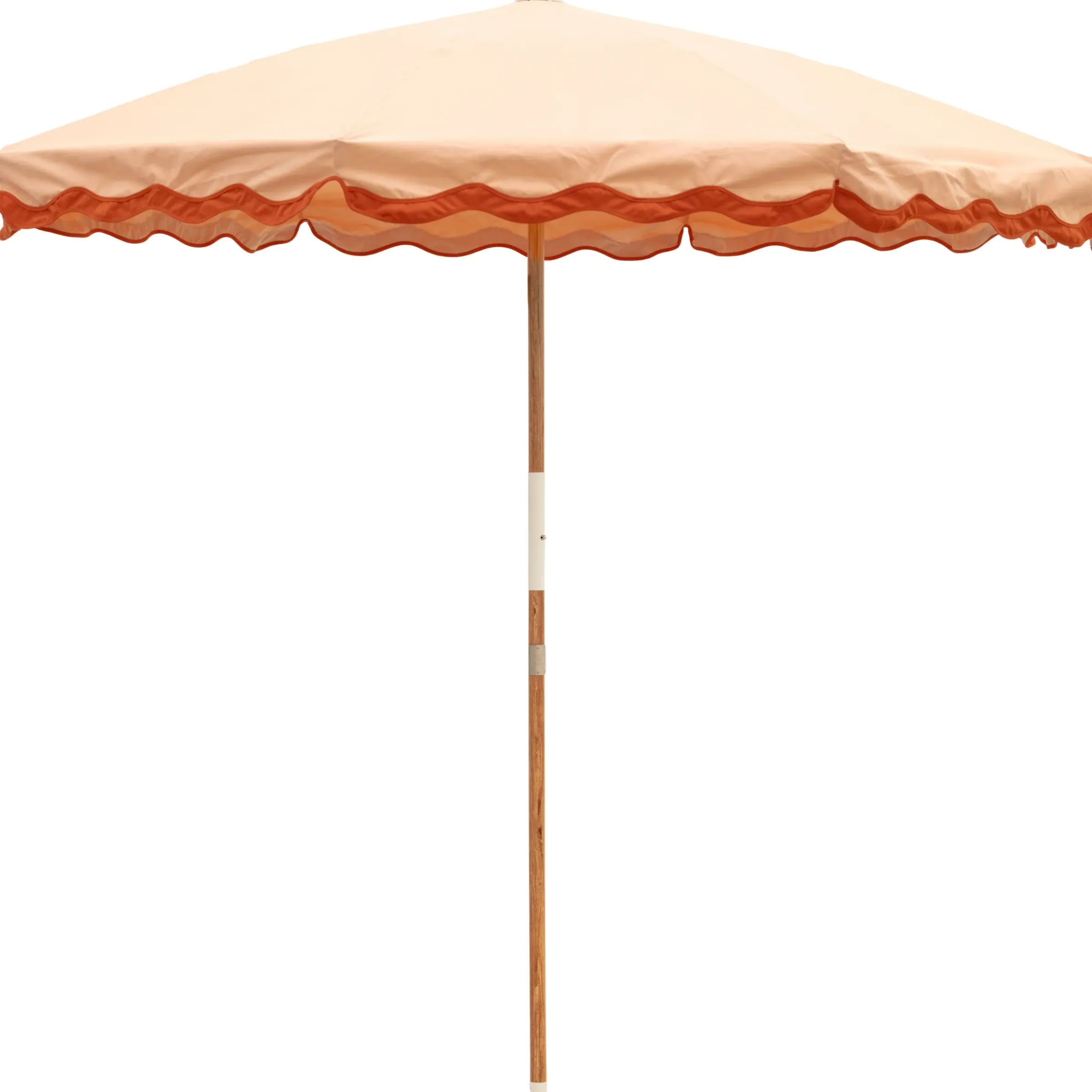 Parasol The Amalfi Tissu Bois Rose / O 230 Cm - Business & Pleasure