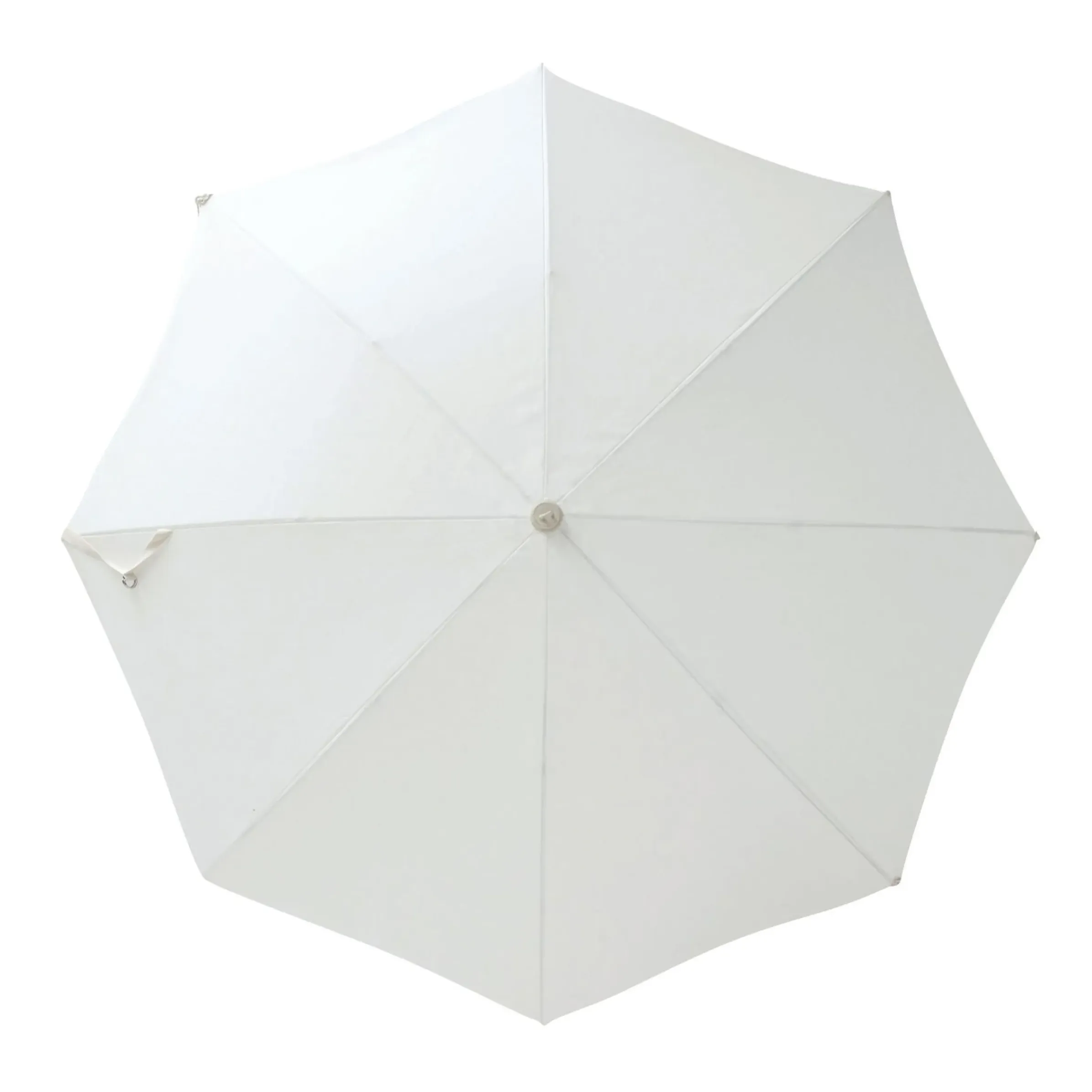 Parasol The Premium Beach Tissu Bois Blanc / O 180 Cm - Inclinable - Business & Pleasure