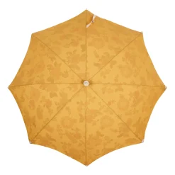 Parasol The Premium Beach Tissu Bois Jaune / O 180 Cm - Inclinable - Business & Pleasure