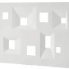 Paravent Frames Plastique Blanc / Cloison Modulable - Interieur / Exterieur - 150 X 200 Cm - Myyour