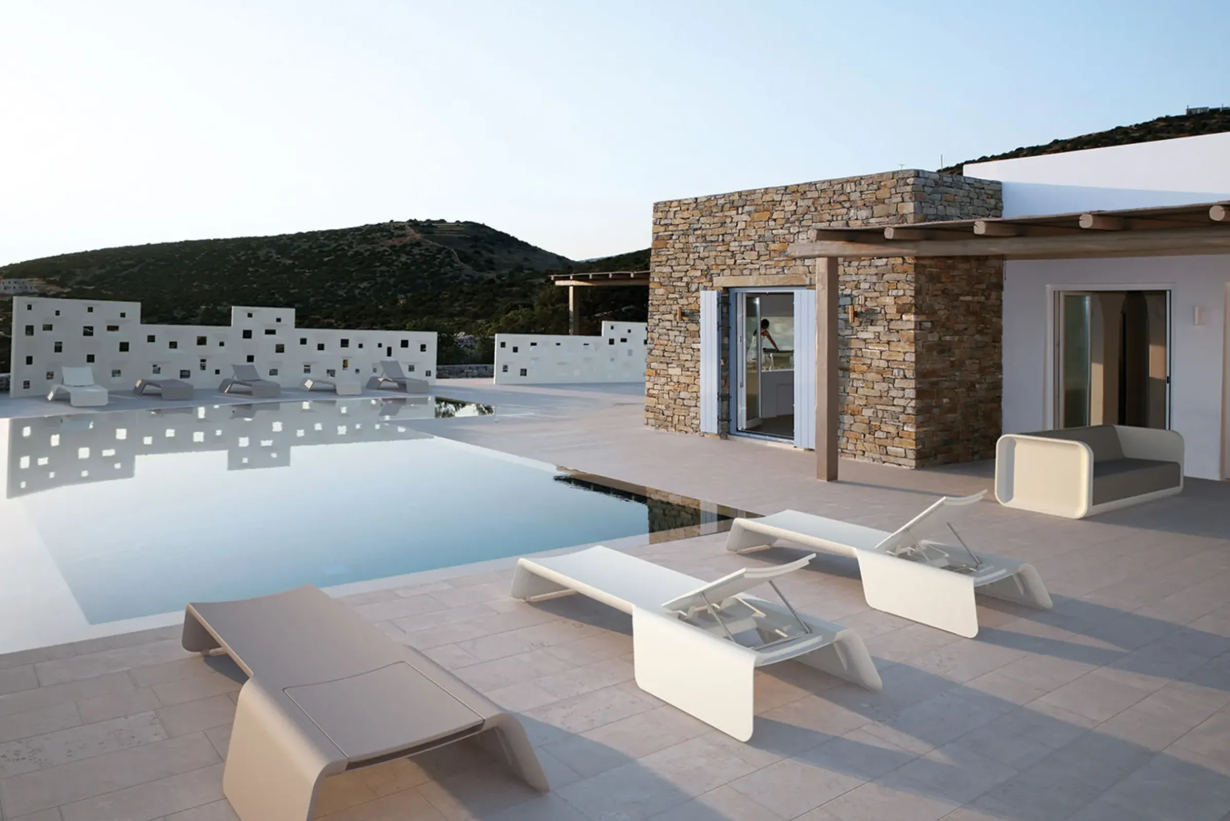 Paravent Frames Plastique Blanc / Cloison Modulable - Interieur / Exterieur - 150 X 200 Cm - Myyour