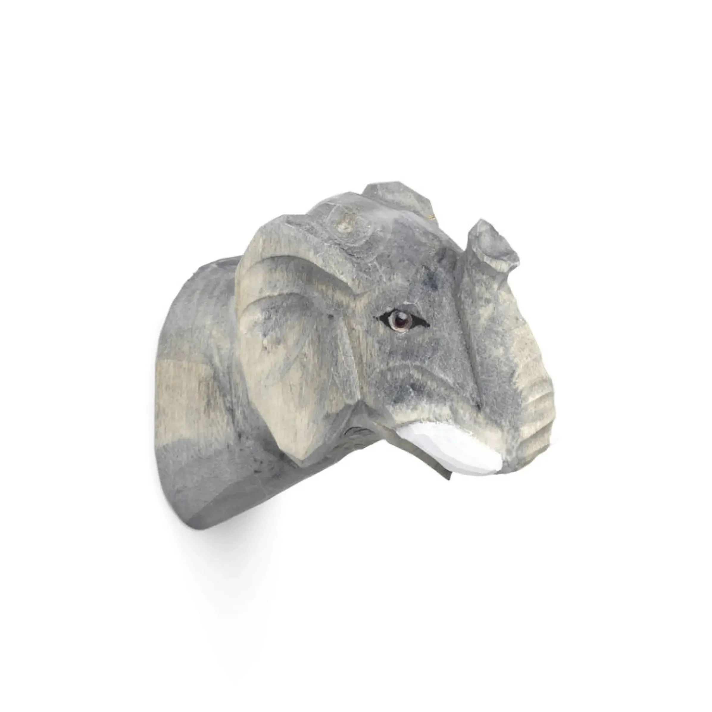Patere Animal Bois / - Sculpte Main - Ferm Living
