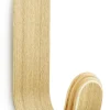 Patere Curve Bois Naturel / H 17,7 Cm - Normann Copenhagen