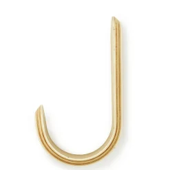 Patere Curve Bois Naturel / H 17,7 Cm - Normann Copenhagen