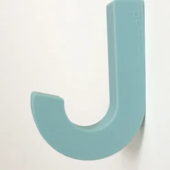 Patere Gumhook Plastique Bleu Souple - Pa Design