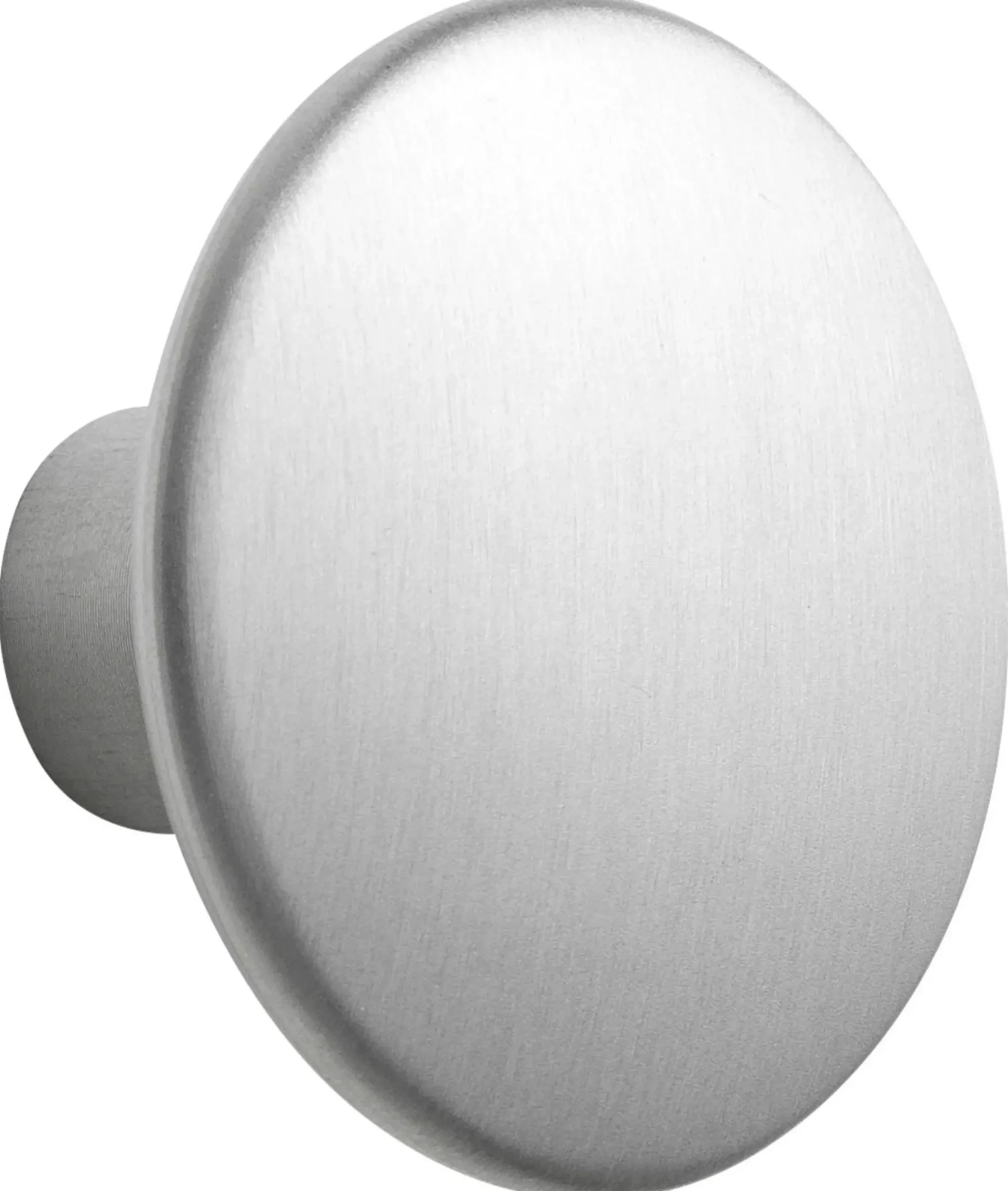 Patere The Dots Metal Gris Argent Metal / Large - O 5 Cm - Muuto