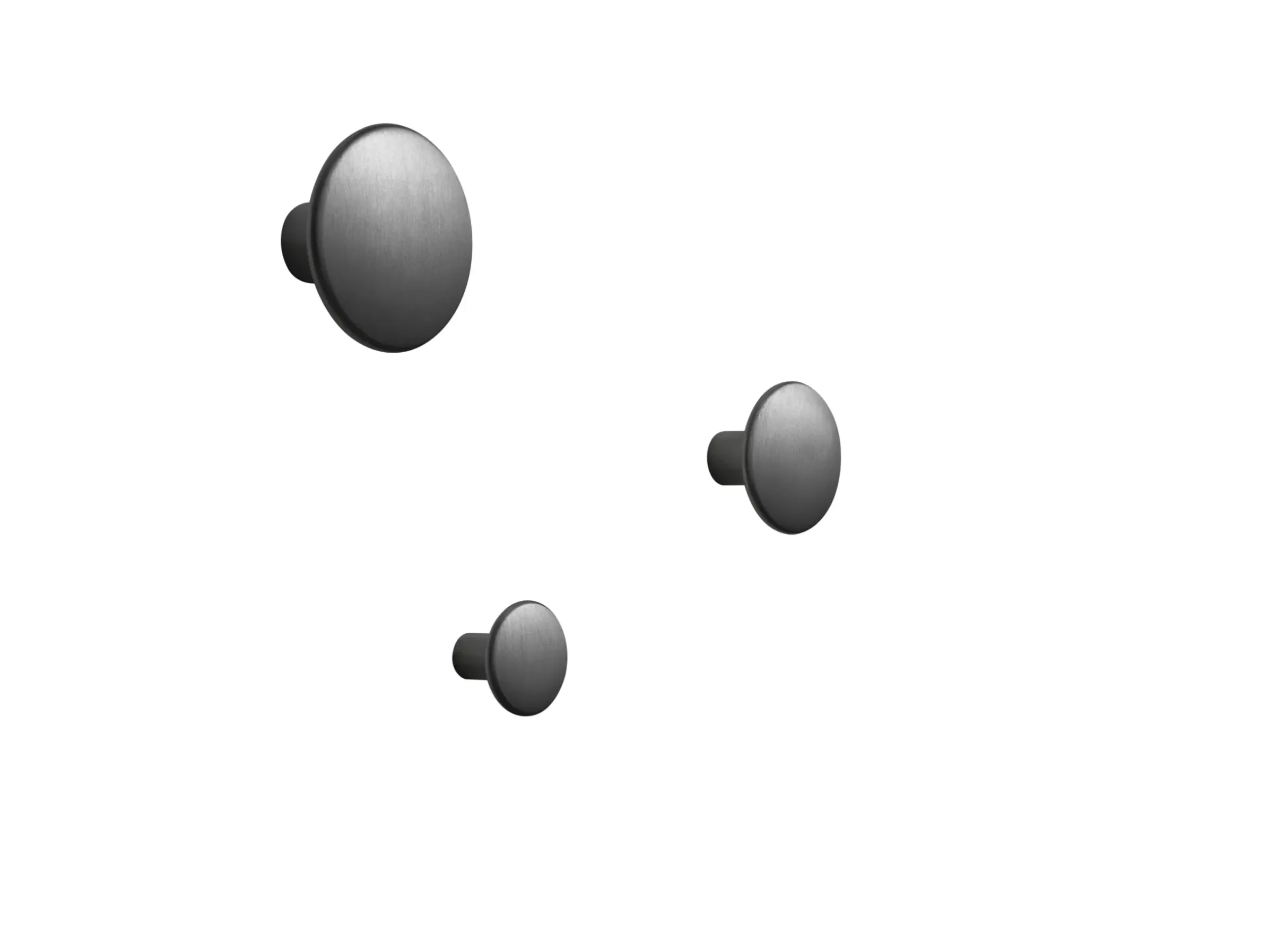 Patere The Dots Metal Metal/ Large - O 5 Cm - Muuto