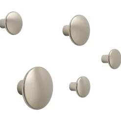 Patere The Dots Metal Metal Marron / O 5 Cm - Muuto