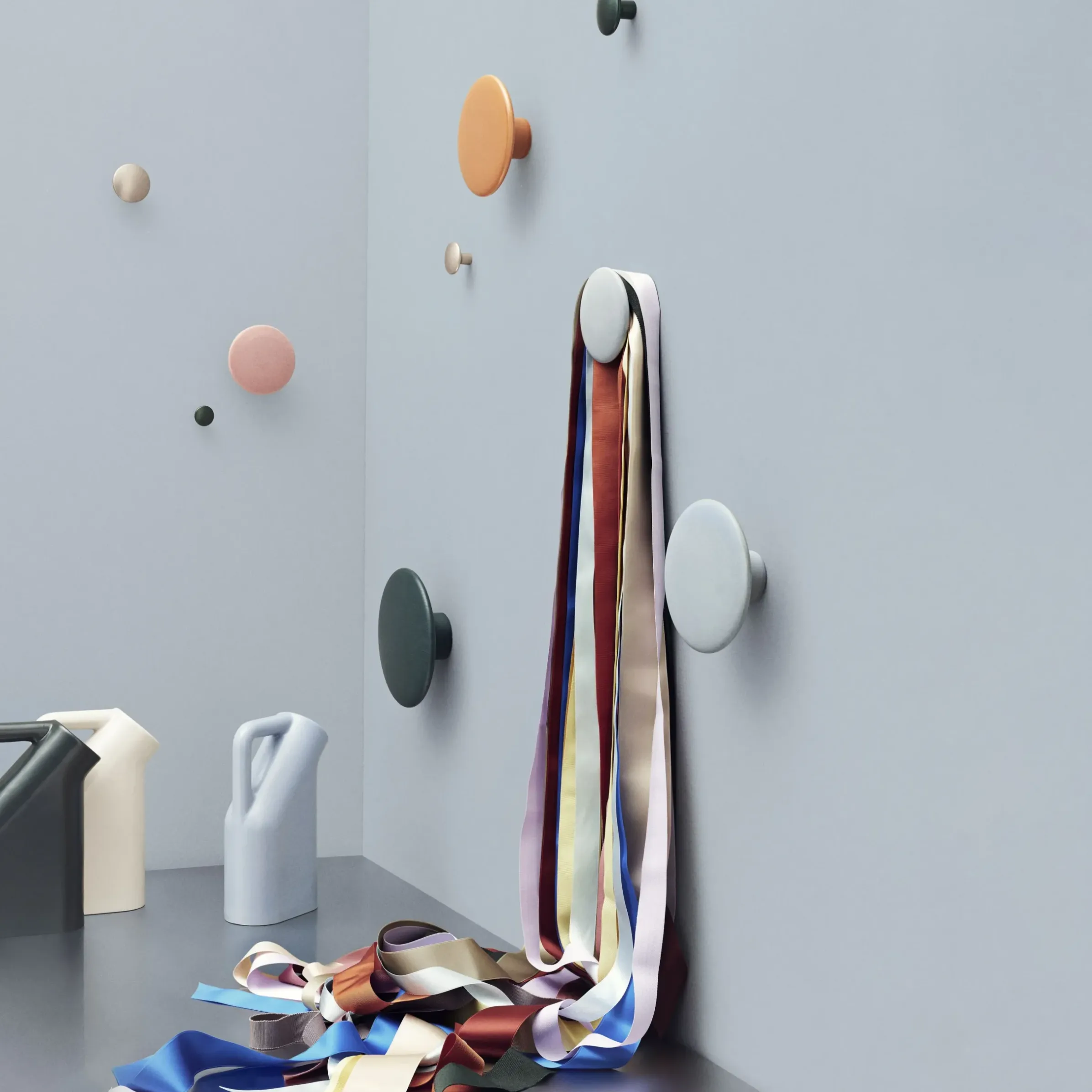 Patere The Dots Metal Metal Marron / O 5 Cm - Muuto