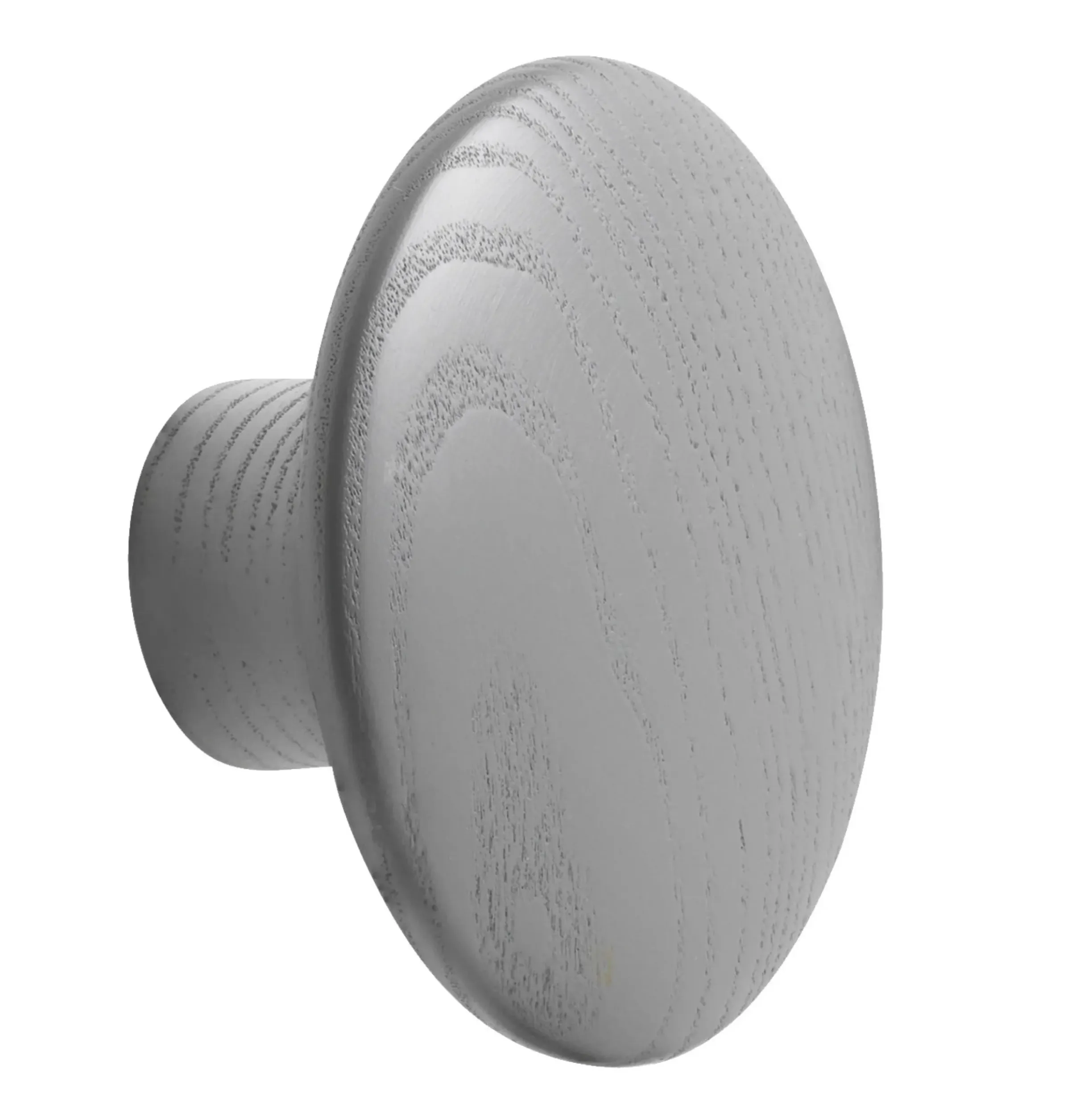 Patere The Dots Wood Bois Gris / Small - O 9 Cm - Muuto