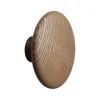 Patere The Dots Wood Bois Marron / Medium - O 13 Cm - Muuto
