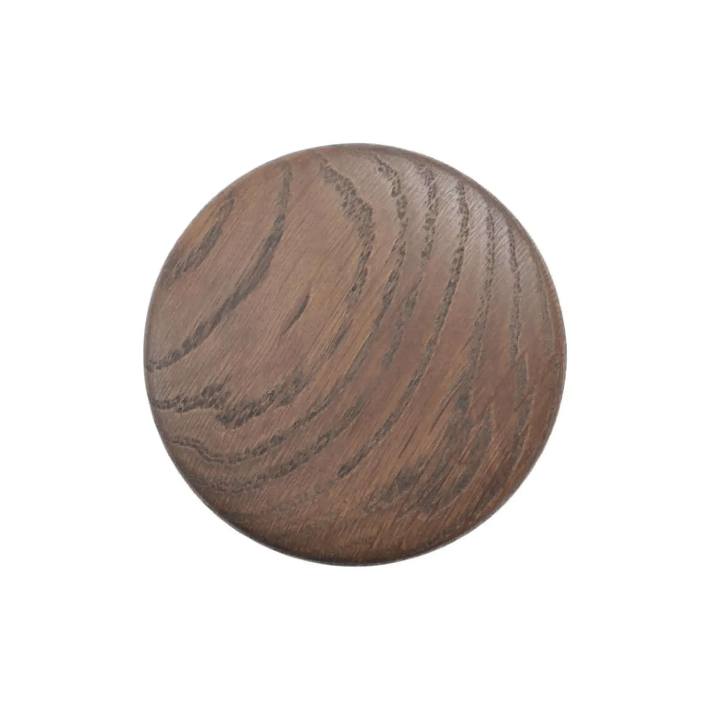 Patere The Dots Wood Bois Marron / Small - O 9 Cm - Muuto