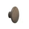 Patere The Dots Wood Bois Naturel / Xsmall - O  6,5 Cm - Muuto