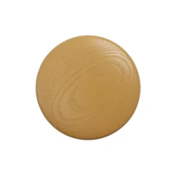 Patere The Dots Wood Bois Orange Marron / Small - O 9 Cm - Muuto