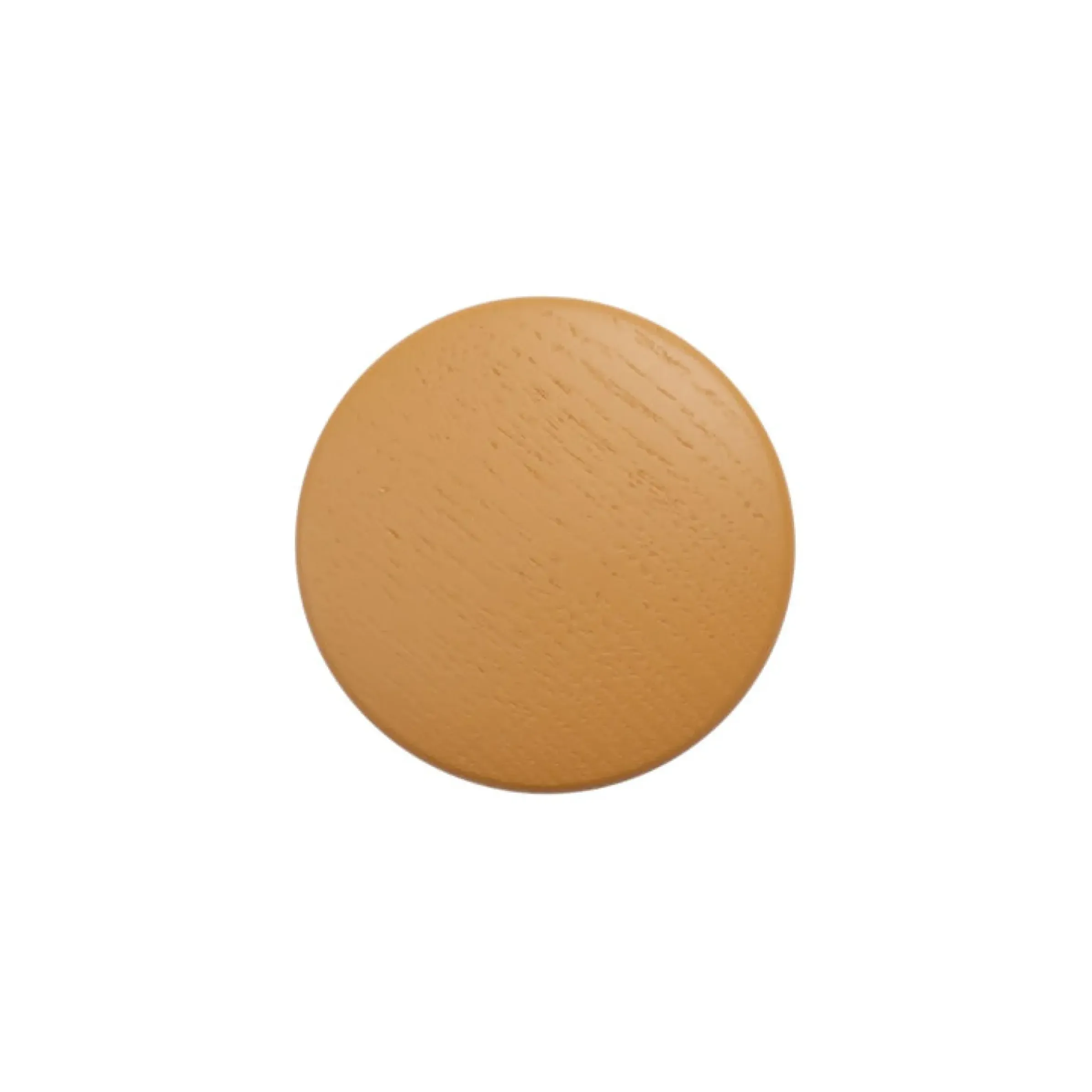 Patere The Dots Wood Bois Orange Marron / Xsmall - O 6,5 Cm - Muuto