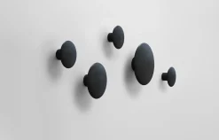 Patere The Dots Wood Bois/ Set De 5 - Muuto
