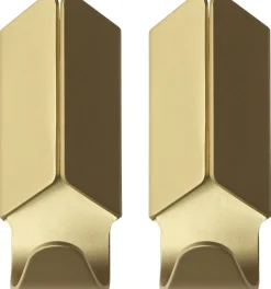 Patere Volet Metal Or / Set De 2 - Hay