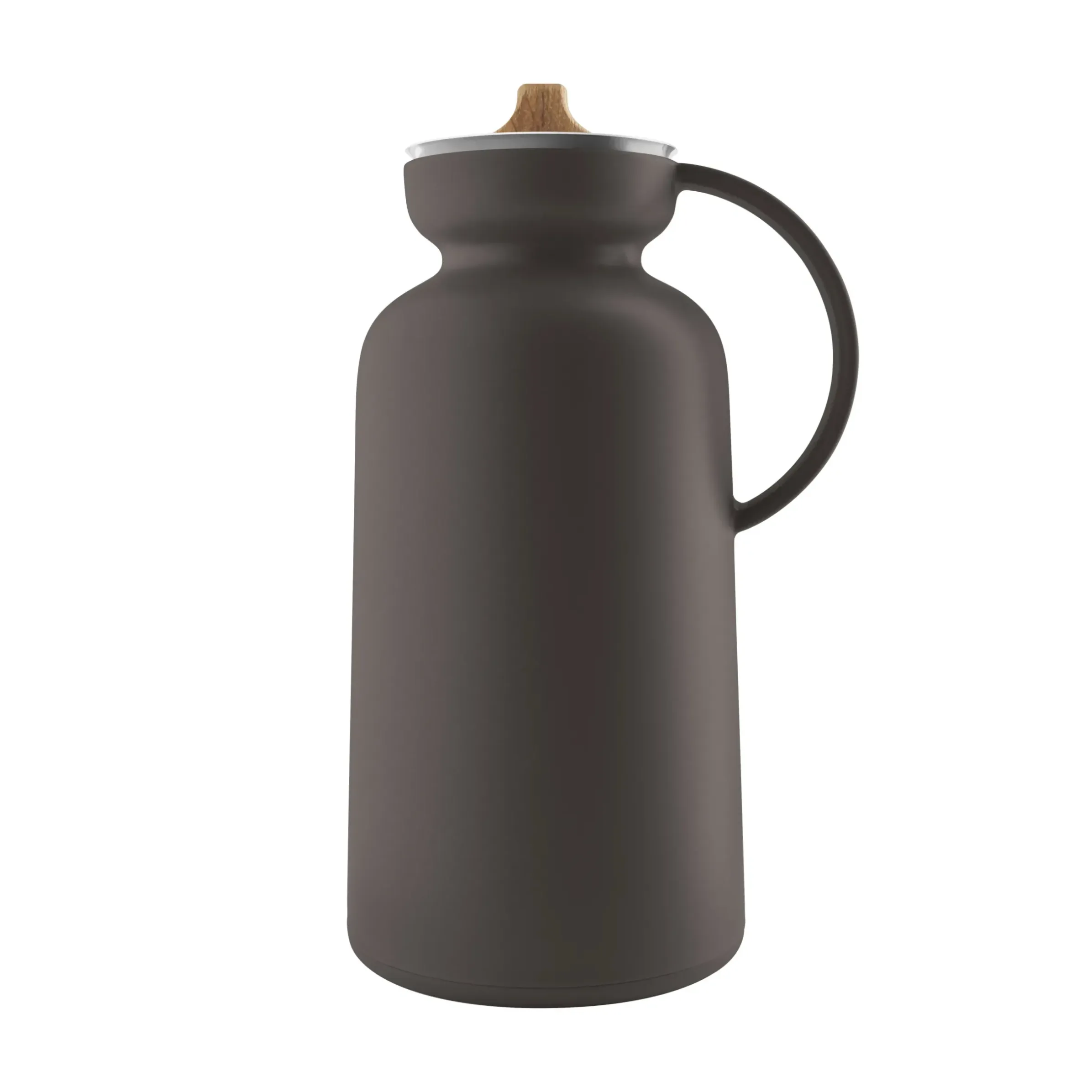 Pichet Isotherme Silhouette Plastique Marron / 1 L - Bouchon Chene - Eva Solo